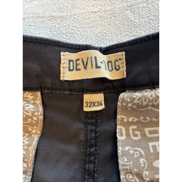 Devil Dog Dungarees Men's Chino Pants 32 x 34 Gray Classic Fit Business Causal - Picture 12 of 16